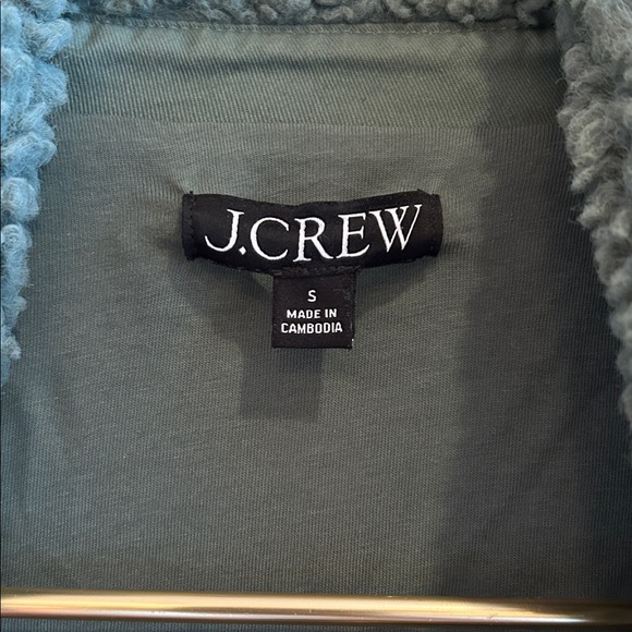 Faux sherpa Barn Jacket sage green size small - Picture 4 of 6